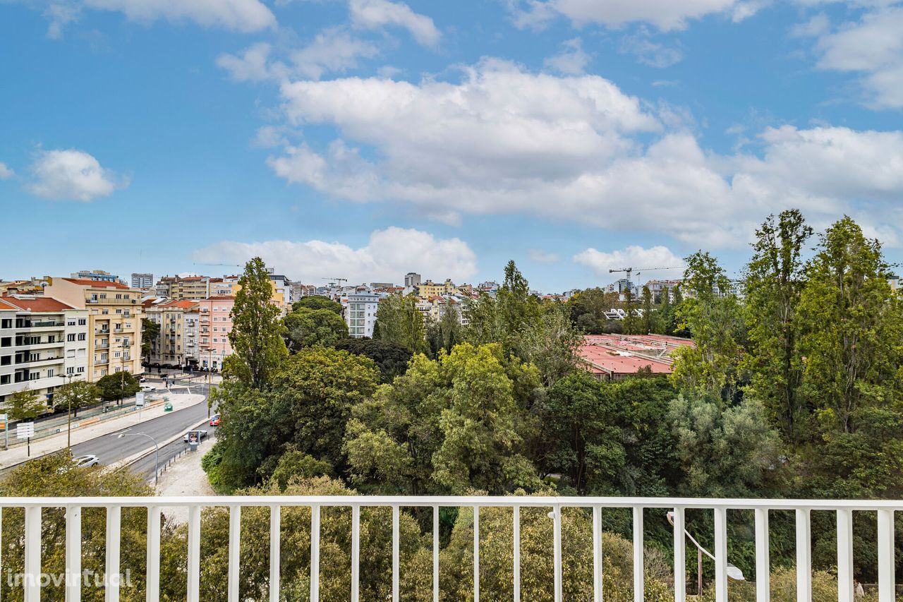 T2 Duplex no BERNA HERITAGE um Edifício Único e Icónico no coração da