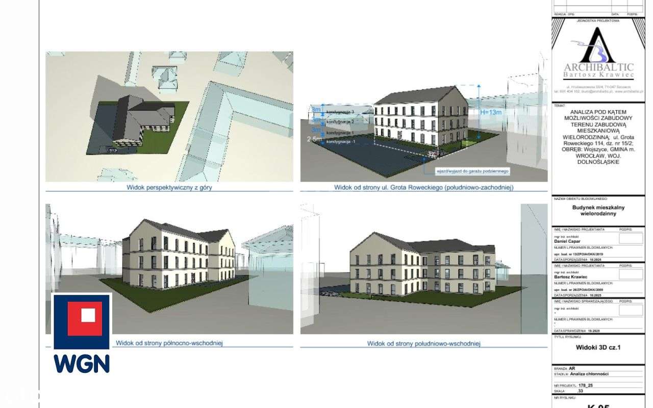 Działka Inwesty Mpzp Pod Blok Wielorodzinny-6