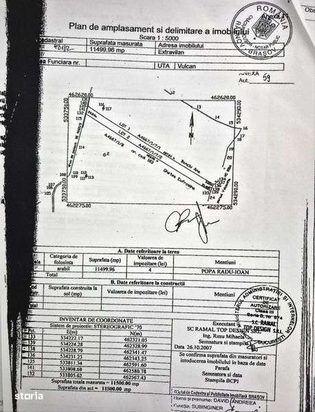 Teren arabil Vulcan - Colonia 1 mai - Imagine principală: 5/5