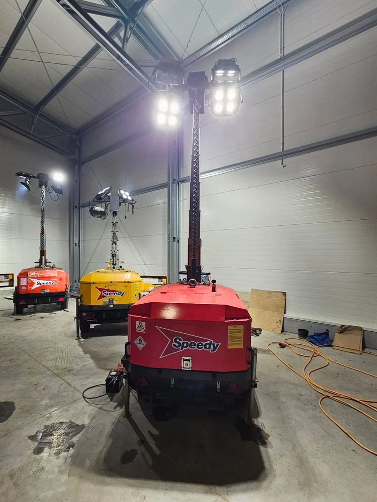 Tower light vb-9  mobilny maszt maszt wieże oświetleniowe, agregat diesel, 2012 rok 2012