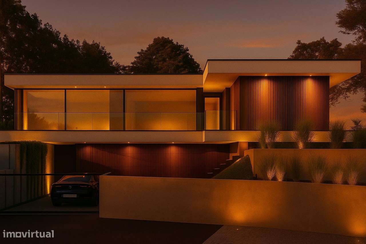 Moradia Térrea de Design Contemporâneo-2