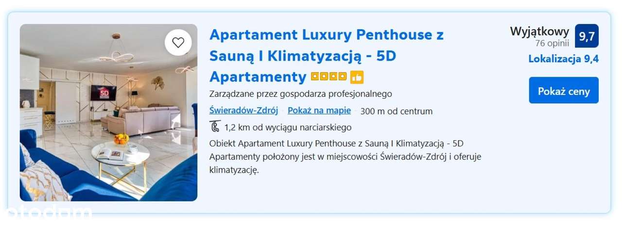 Luxury Penthouse | Gotowy biznes | 9,7 Booking | Sauna | 122m2-17