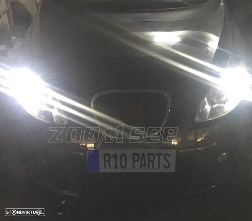 KIT COMPLETO 12 LAMPADAS LED PARA SEAT LEON MK2 1 P 1P1 05-12 - 1