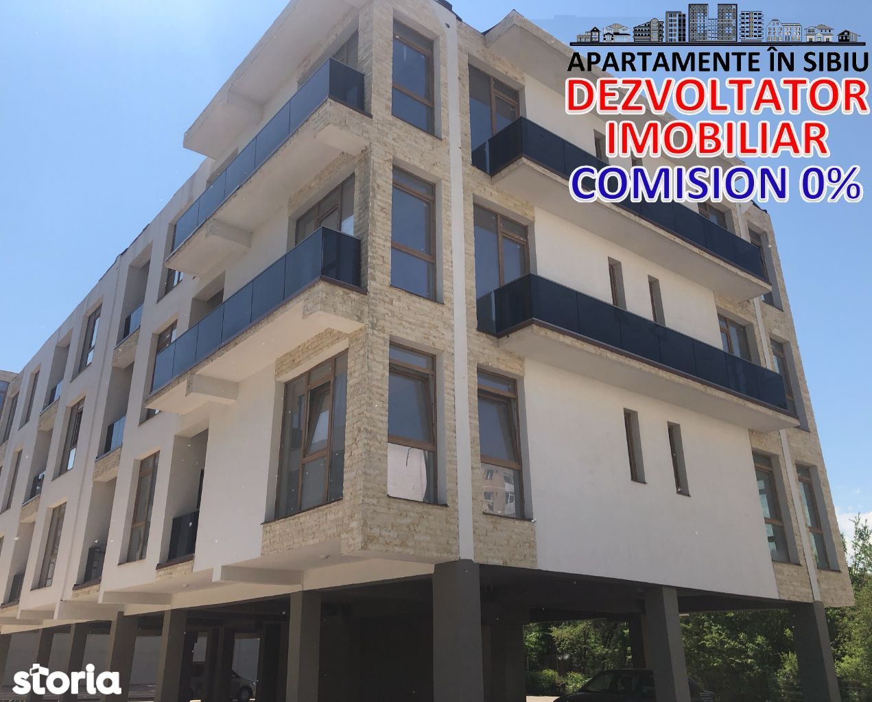 763 euro/mpc Apartament 3 camere + parcare Doamna Stanca - Semaforului