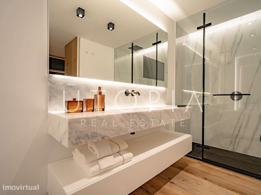 T4 novo com terraço, sala de cinema e piscina - D. João III Prestig...-17