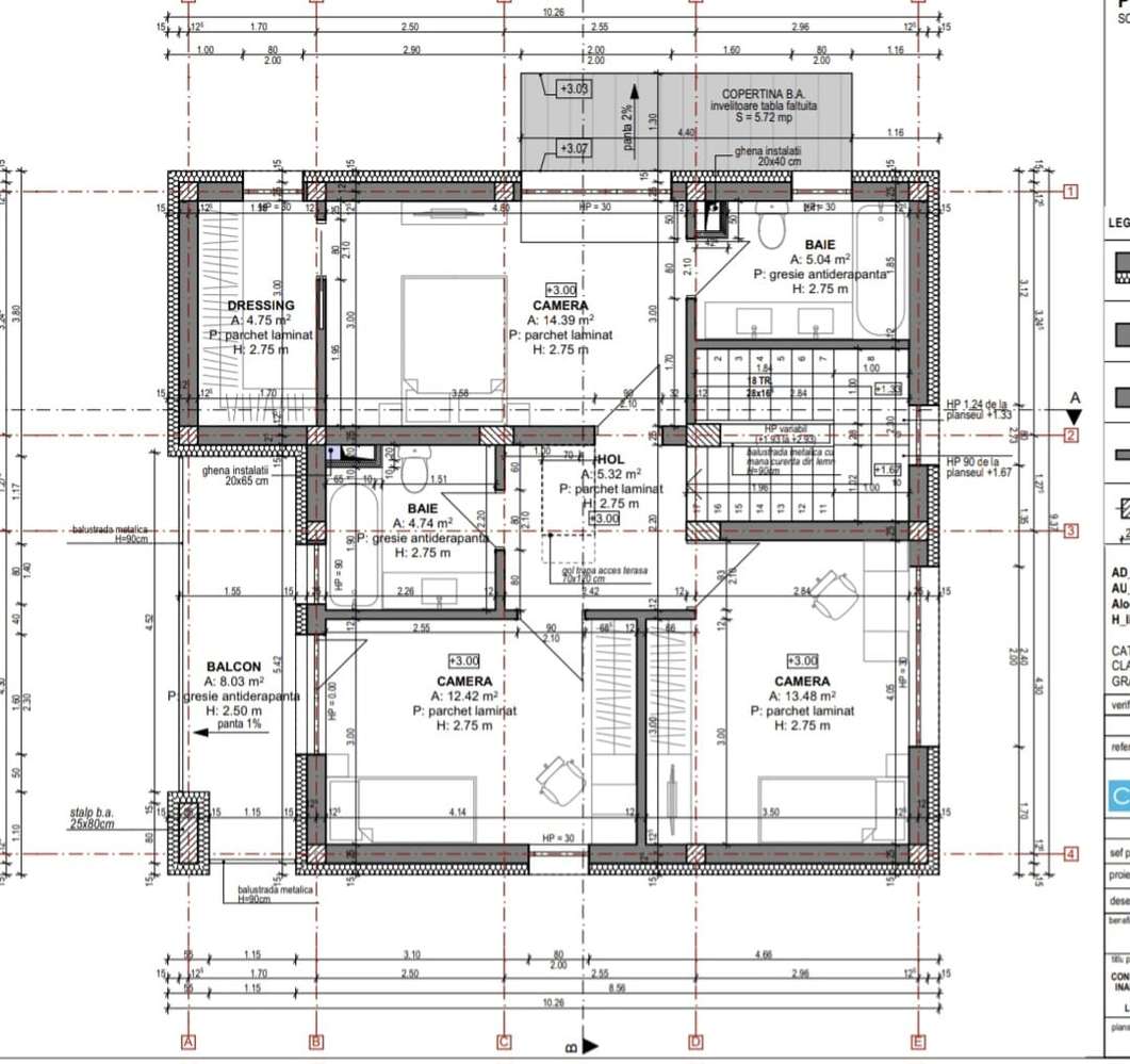 Casa individuala | 125mp | teren 376mp | terasa | zona Luna de Sus-10