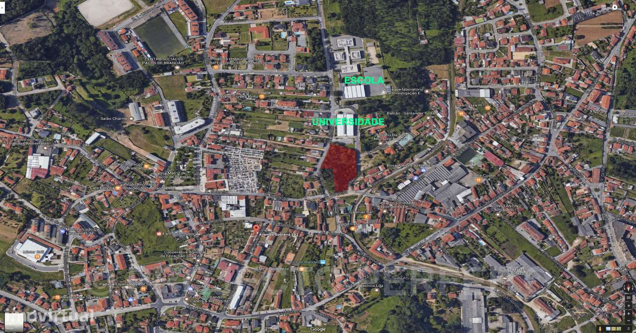 Lote de Terreno  Venda em Paços de Brandão,Santa Maria da Feira - Grande imagem: 4/6