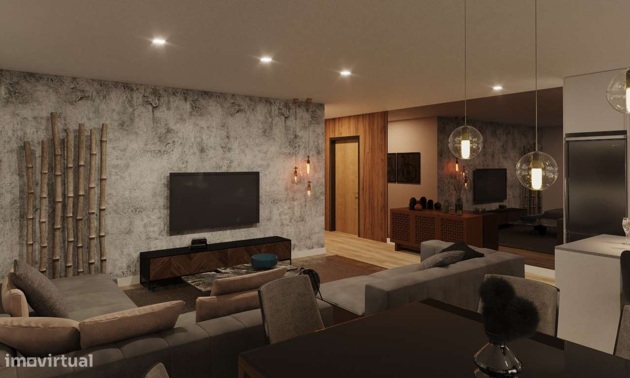 Apartamento T3 em Celeirós em condomínio fechado-2