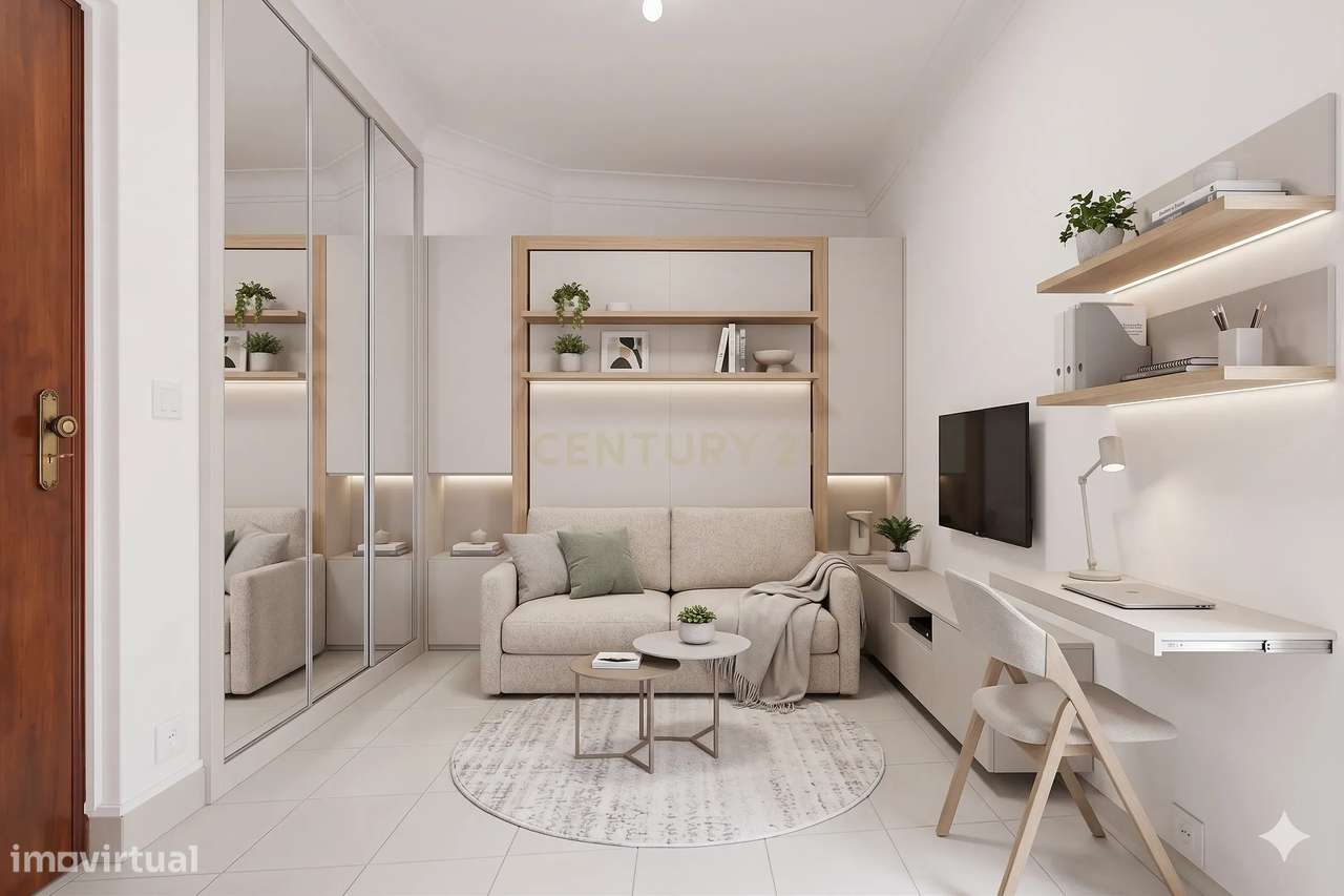 Apartamento soalheiro e muito central.-2