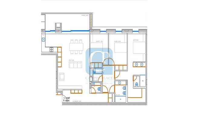 Apartamento T3 em construção - Fusion Privade Residence-14
