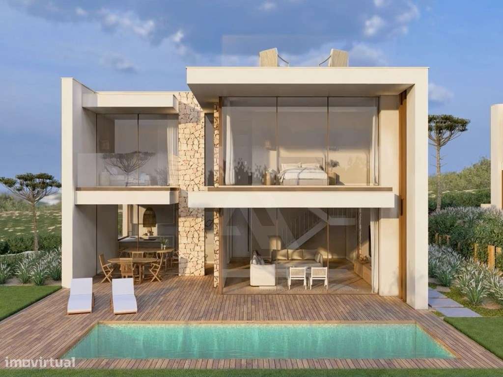 Moradia T3 com Piscina e Vista Mar num Resort Premium-12