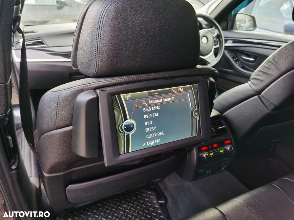 Interior Piele Confort BMW F10 2011 Ecrane Tetiere Telecomanda DVD Full Memorii - 8