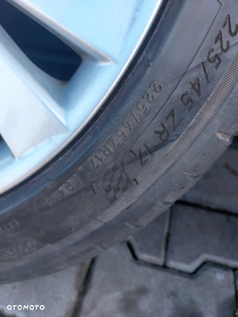 TOYOTA MAZDA KIA KOŁA FELGI ALUMINIOWE R17 8J ET35 5X114.3 PROSTE! OPONY  MICHELIN PILOT SPORT 4 DOT18 NA SEZON ! - 9