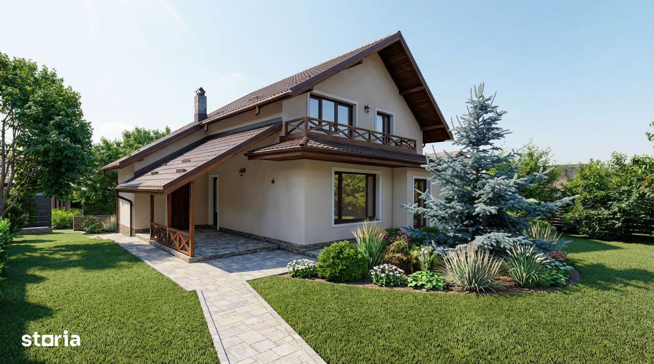 Casă liberă P+E în zona Delea – Vaslui | 120 mp utili | Teren 467 mp-0