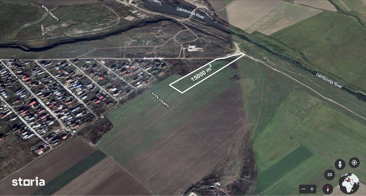 CERNICA - POSTA - TEREN INTRAVILAN CONSTRUCTII 15000 MP! - Imagine principală: 2/16