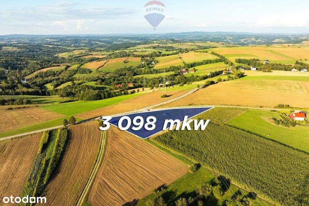 Działka Widokowa Z Wz Falkowa Gmina Ciężkowice - Pełny obrazek: 4/15