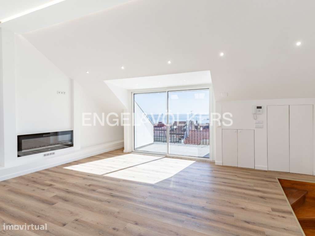 Apartamento T2 Duplex c/ Terraço e Vista para o Rio Tejo, em São Vi... - Grande imagem: 3/27