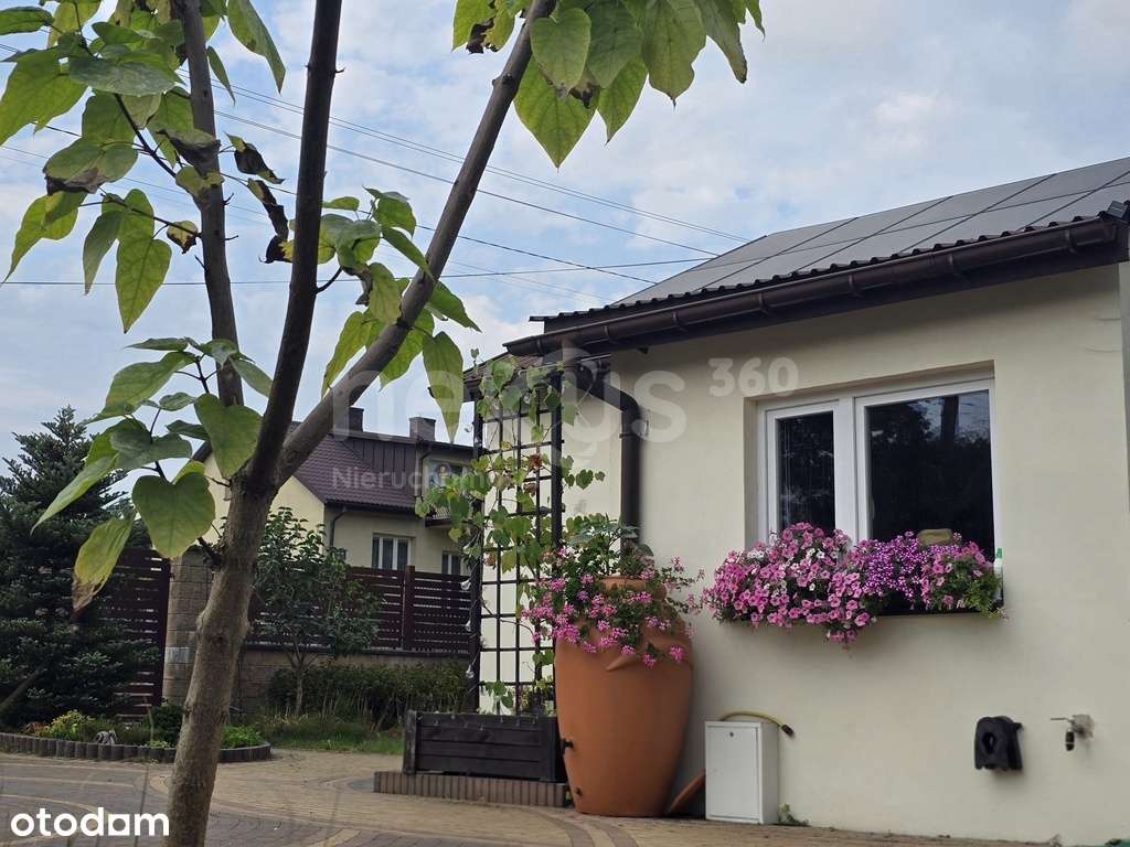 Dom parterowy  – duży ogród, taras, warsztat-12