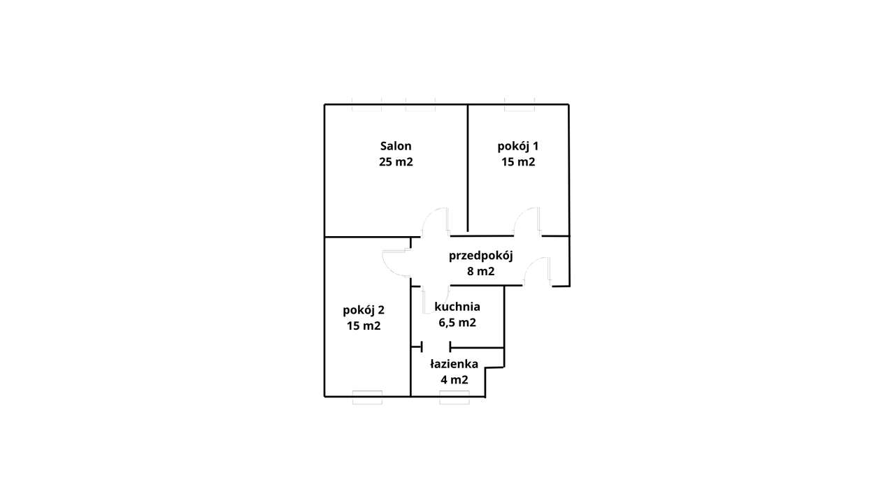 REZERWACJA!   Nowa oferta!!!  - 3 pokojowe, do remontu, I piętro-6
