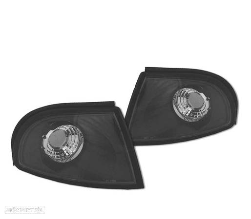 PISCAS FRONTAIS PARA AUDI A4 B5 94-99 PRETOS - 1