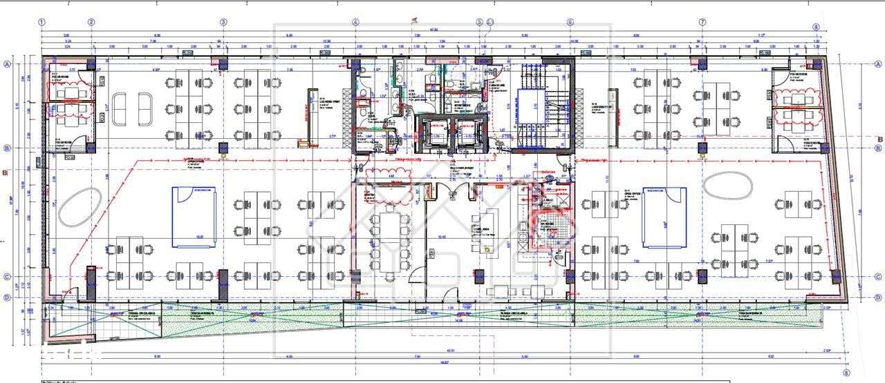 Spatiu de birouri 750 mp, facilitati de top - zona Piata Cibin - Imagine principală: 4/12