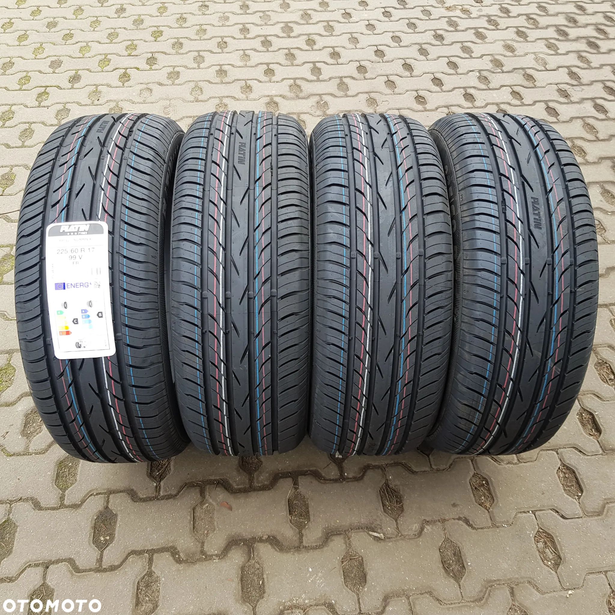 4x 225/60R17 Platin RP420 Summer Nowy komplet opon letnich Poznań - 1