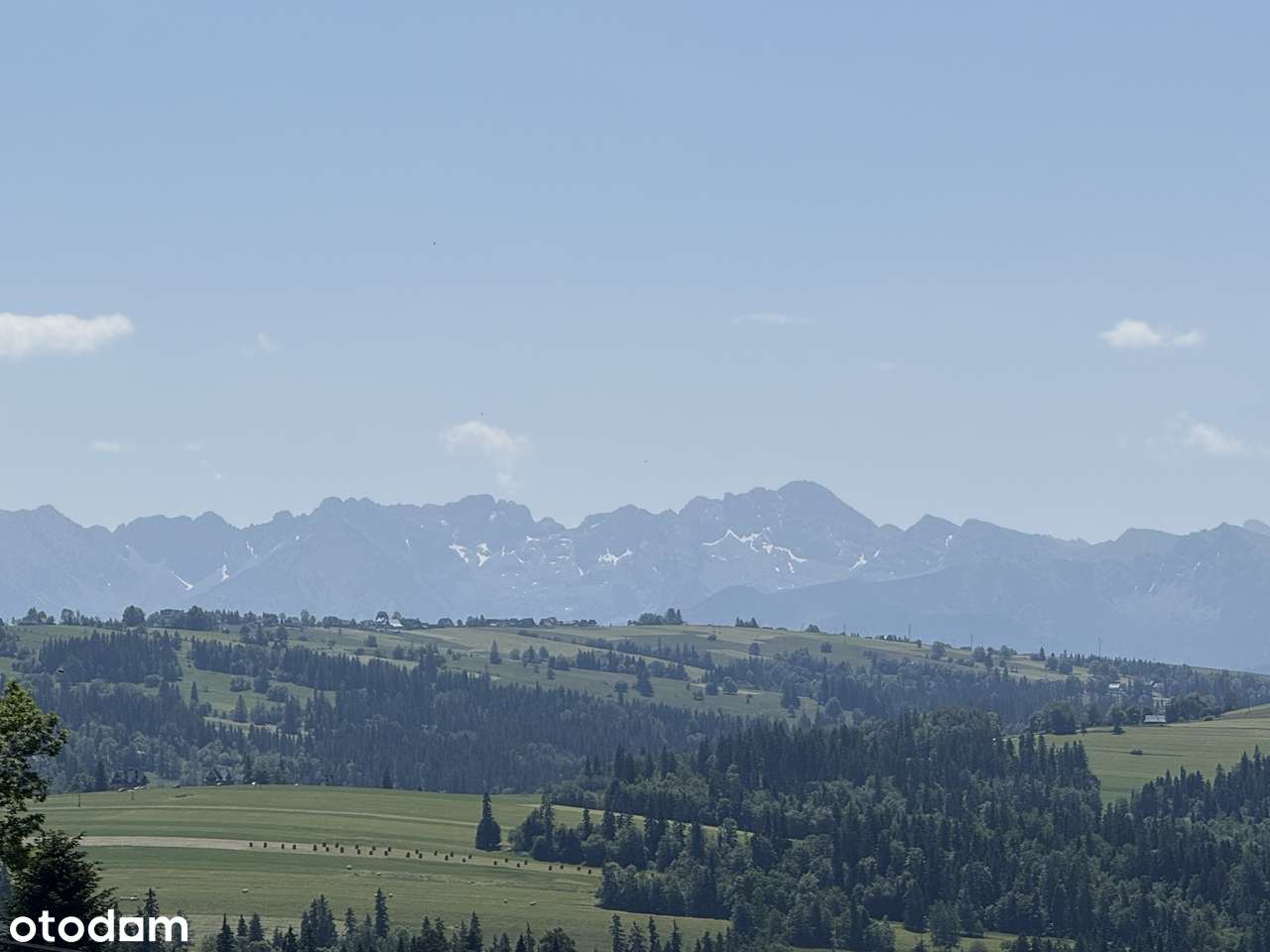 Działka Budowlana Maruszyna 20 ar, widok na Tatry widokowa - Pełny obrazek: 4/4