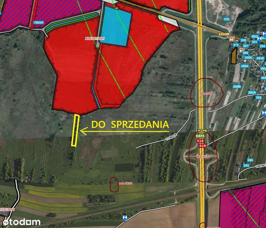 Działka inwestycyjna 0,24 ha w sąsiedztwie MPZP pod szpital - Świlcza - Pełny obrazek: 4/4