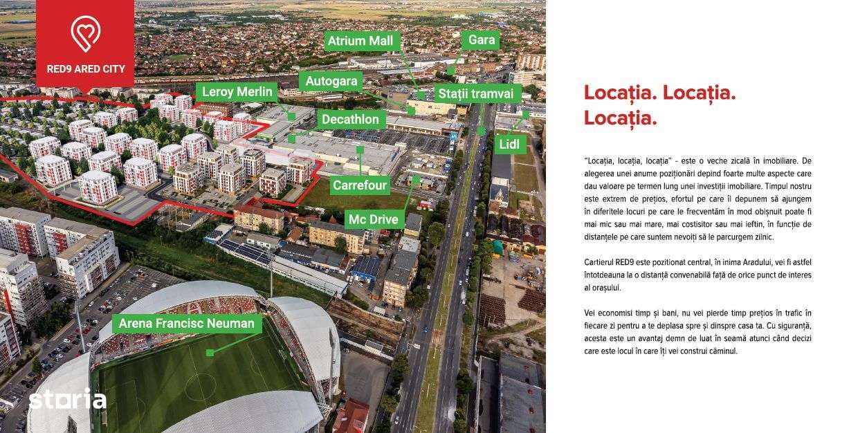 Teren pentru construcție de case, în ARED CITY. - Imagine principală: 5/16