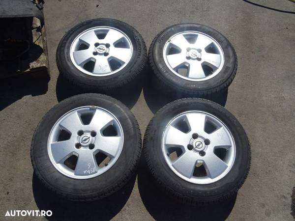 Vand Jante aliaj cu Cauciucuri Opel Astra G 195/60 R15  6Jx15H2ET49 din 2007 cod: 24437244 - 2