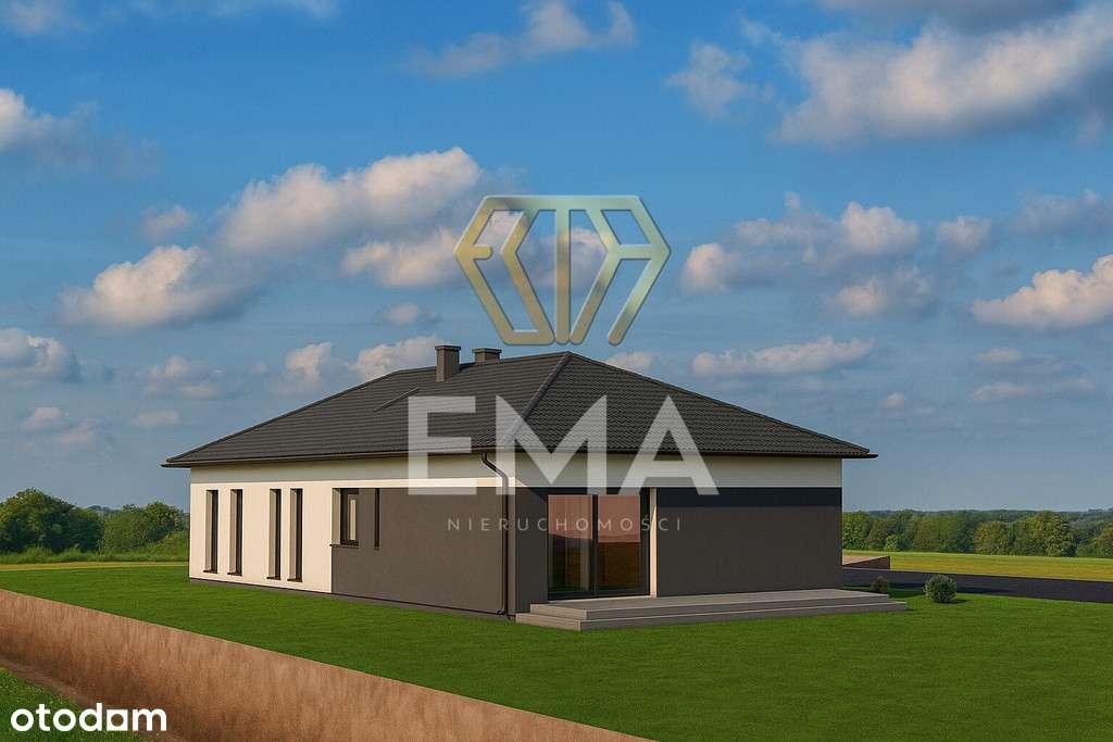 Nowoczesny dom parterowy - Aleksandria - Pełny obrazek: 4/8