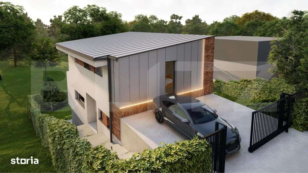 Casa moderna in Popesti–170 mp utili, 600 mp teren, aproape de stati - Imagine principală: 4/8