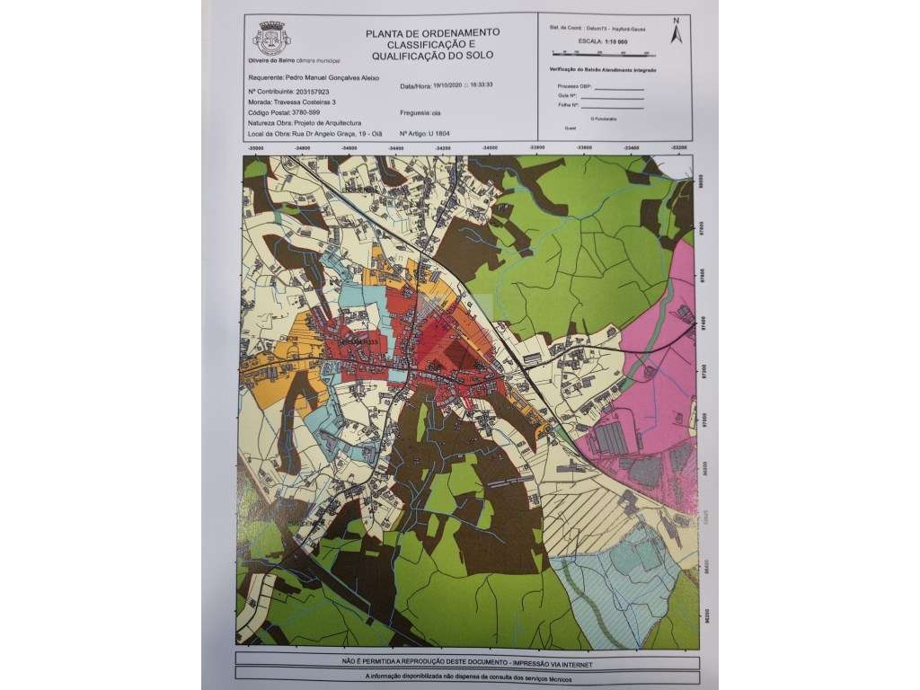 Terreno para construção, Oiã, Oliveira do Bairro - Grande imagem: 5/5