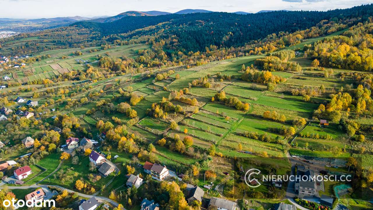 Działka budowlana z pozwoleniem na budowę – Bysina k. Myślenic - Pełny obrazek: 5/10