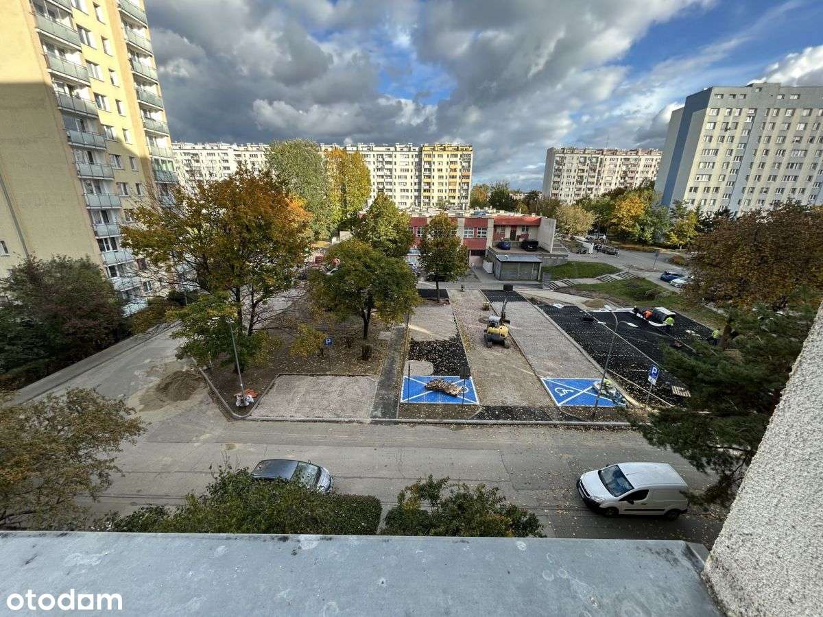2 pok z balkonem 48m2, Andersena 5, Bielany, Metro-8