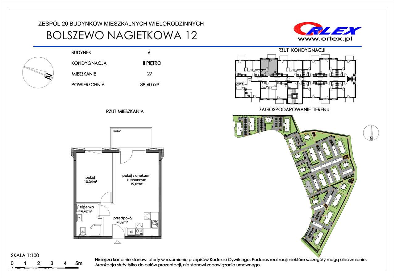 Słoneczne mieszkanie. Bolszewo ul. Nagietkowa 12/27