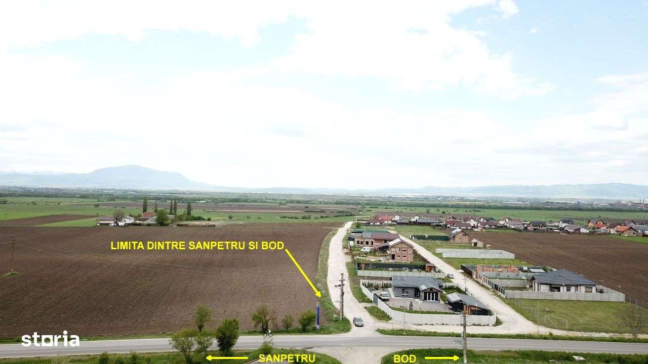 Parcele cu panorama ,drum pietruit si utilitati - Imagine principală: 2/10