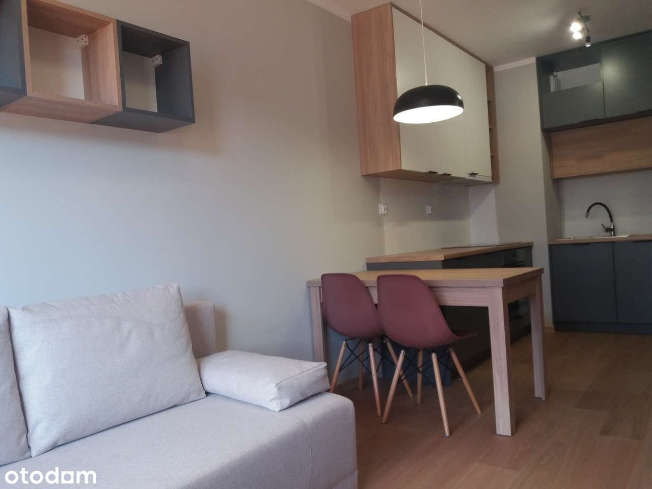 Nowoczesne mieszkanie 2-pokojowe Czyżyny, Galicyjska - Pełny obrazek: 1/12