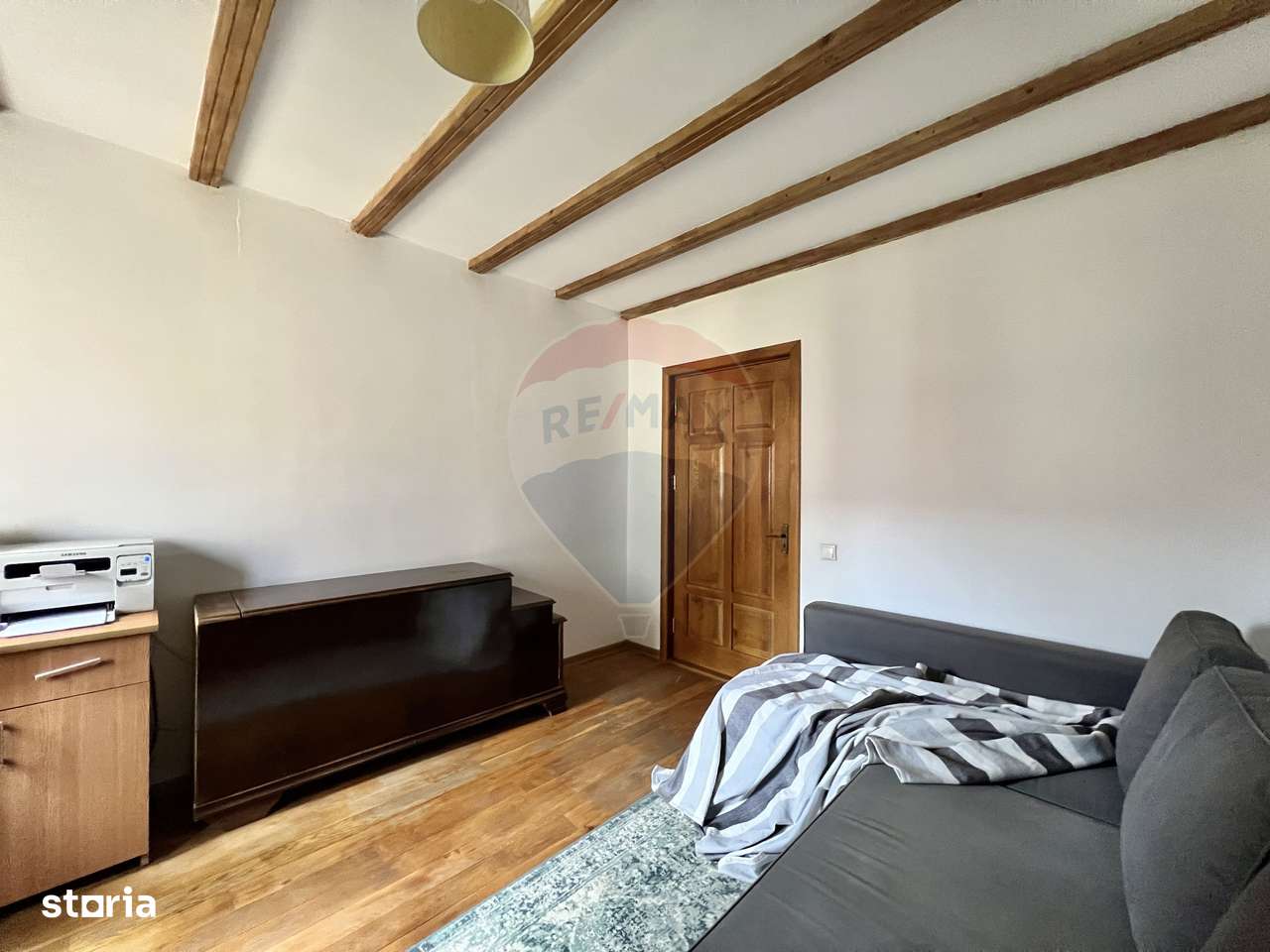 Casă de lemn cu teren generos de 1312 mp de vânzare în Fundulea-16