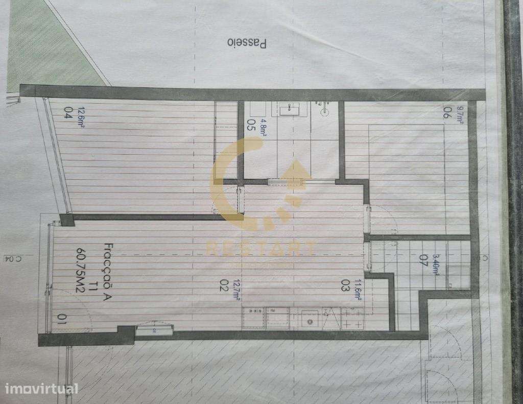 Apartamento T1+1 Totalmente Remodelado  Ermesinde-27