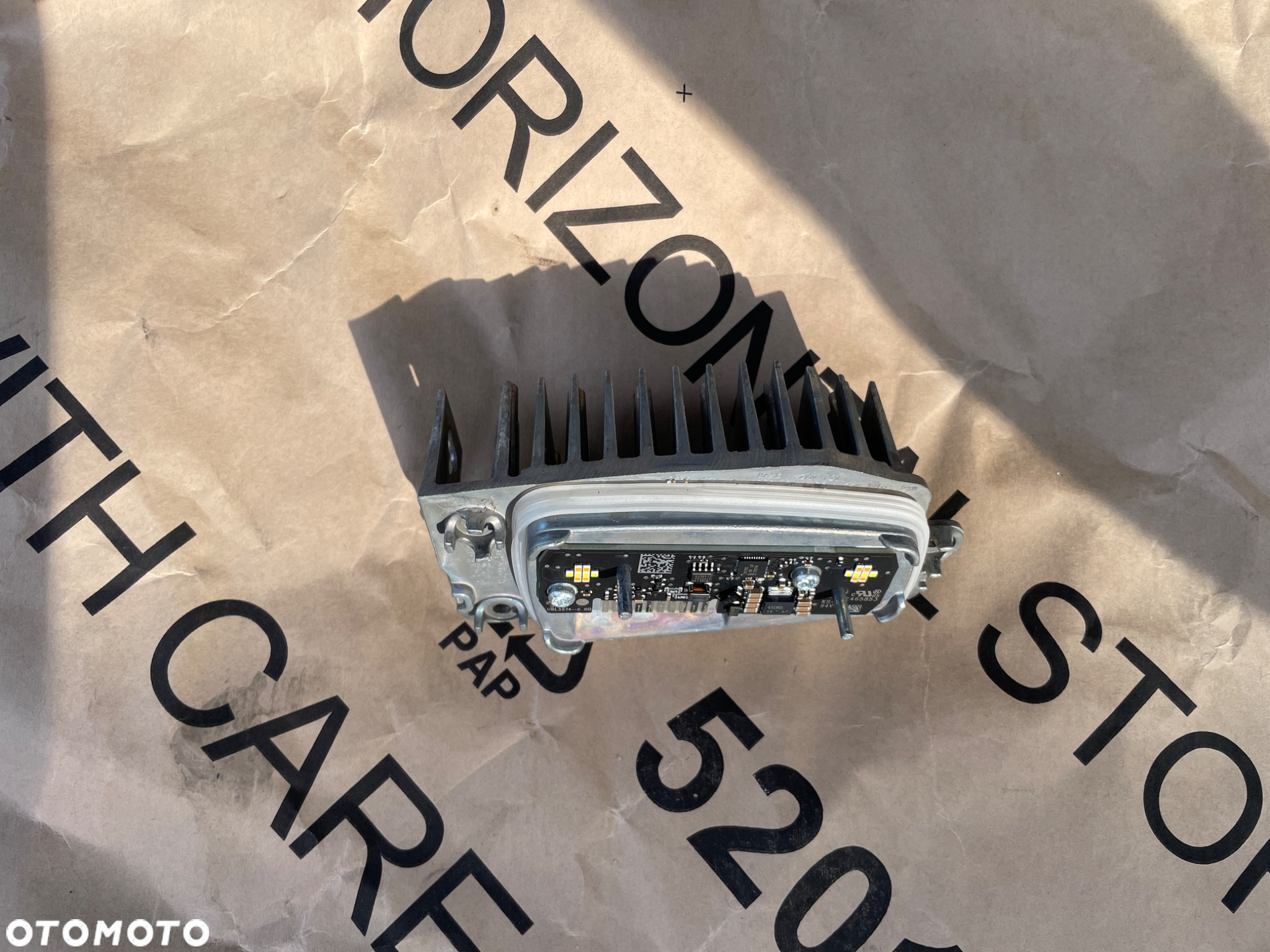 BMW 7 G70 SWAROVSKY MUDUŁ LAMPY PRZEDNIEJ LEWEJ DRL ŚWIATŁA DZIENNEGO JEŻ PRZEDNIA LEWA 1264.017.0580 12640170580 - 2