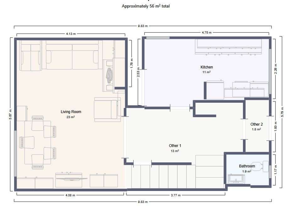 Segment z ogrodem - Kraków-Bieżanów Nowy-17