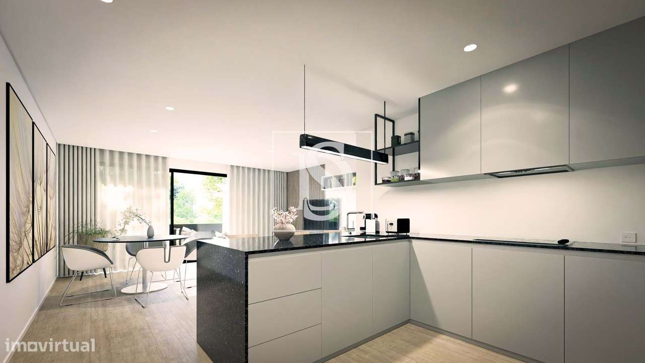 Apartamento T2, Novo, em Geme, Vila Verde - Grande imagem: 2/12