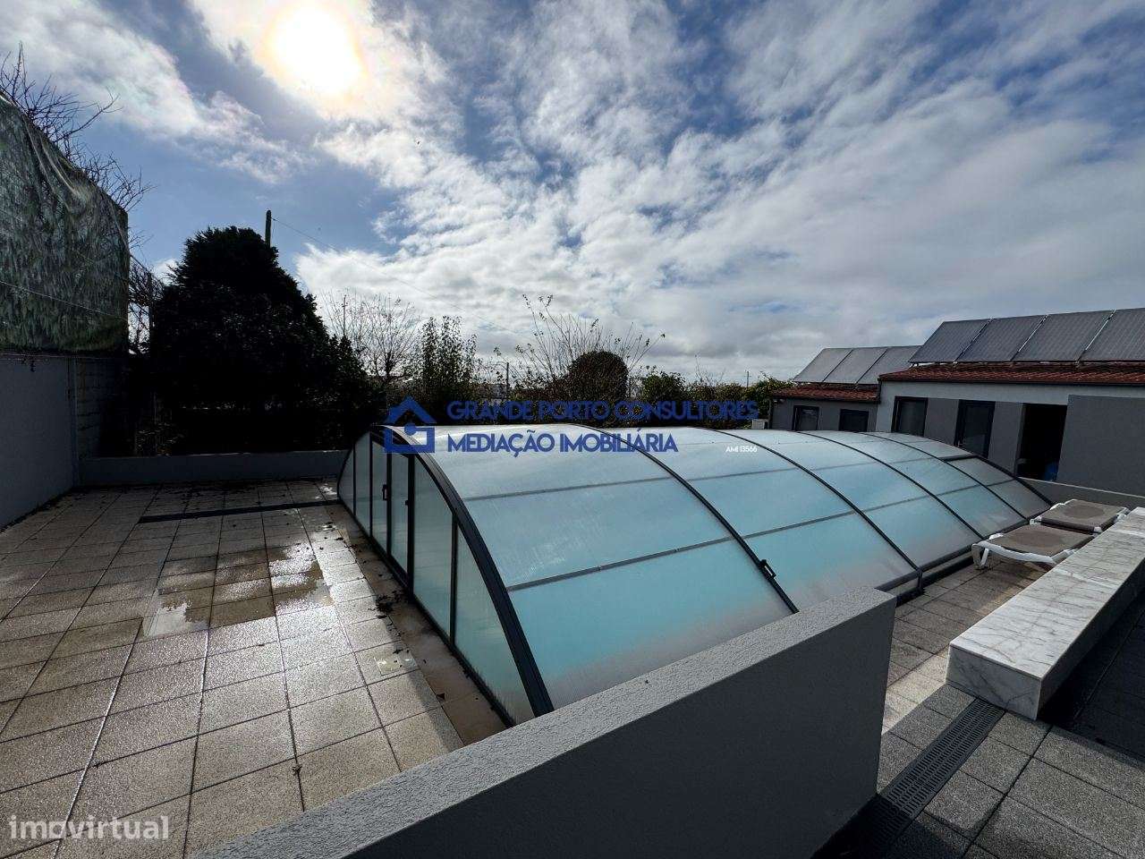 Moradia V4 c/piscina à praia da Memória-7