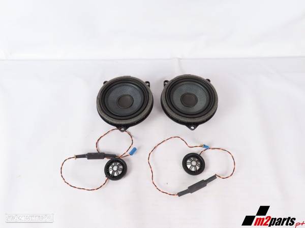 Conjunto Colunas / Tweeters Harman Kardon Seminovo/ Original BMW X3 (F25)/BMW X4... - 1