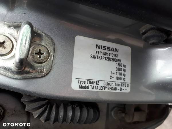 NISSAN PRIMERA P12 LIFT KOMBI 05-07 1.8 16V FOTEL LEWY PRZÓD PRZEDNI ŁADNY - 17