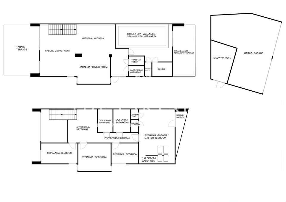 Nowoczesny dom z basenem i SPA I Wola Justowska-19