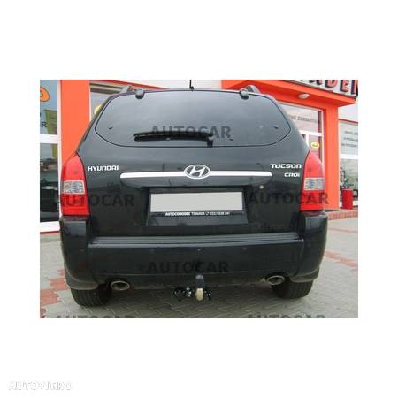 Carlig de remorcare pentru HYUNDAI TUCSON - 5usi. (JM) - sistem demontabil automat - din 2004 - 2011 - 4