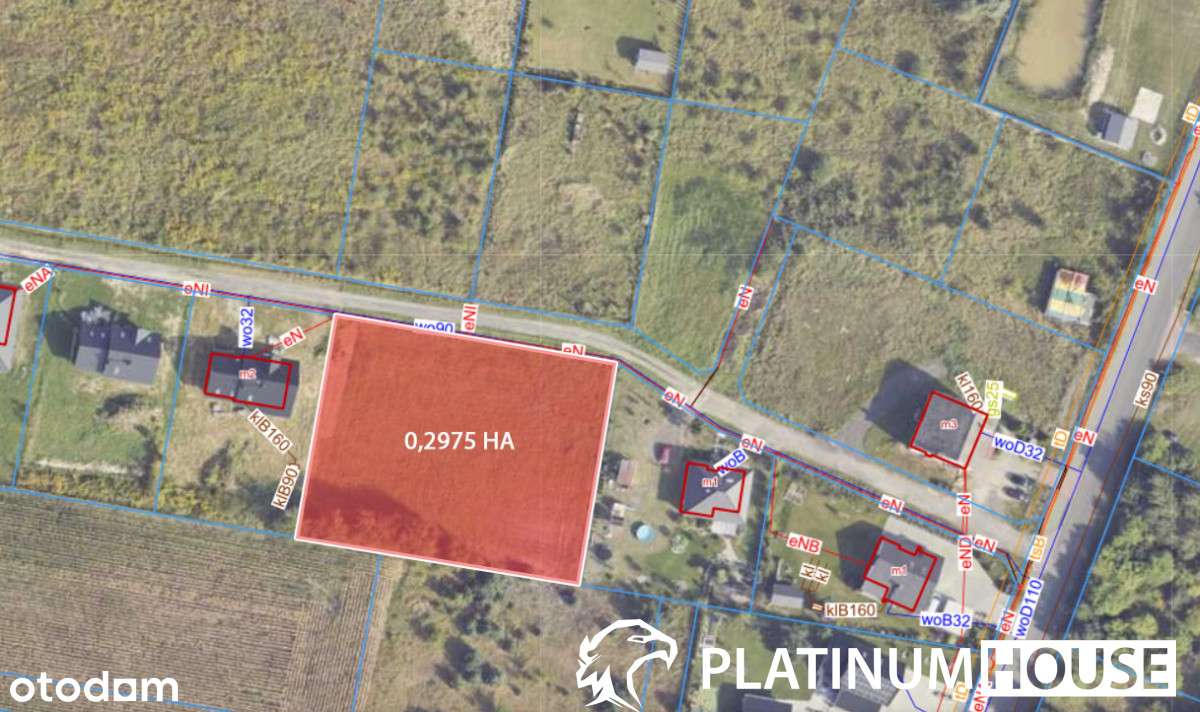 działka blisko jeziora i miasta pow. 2975m2 - Pełny obrazek: 2/3