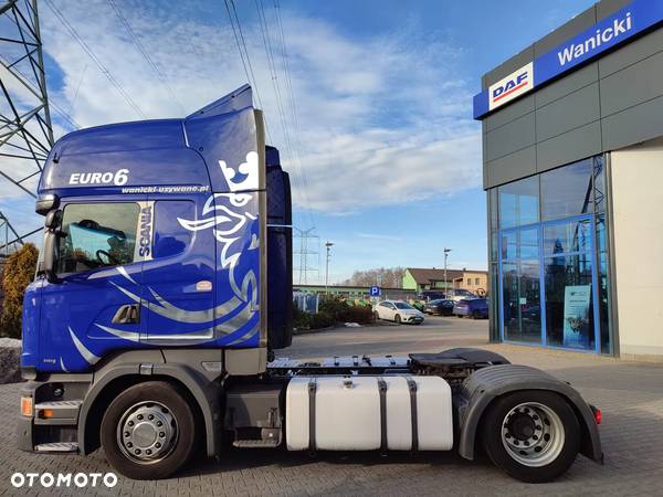 Scania R450/ RETARDER / LOW DECK / KLIMATYZACJA POSTOJOWA / OPTICRUISE / - 4